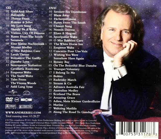 Andre Rieu: Moonlight Serenade [CD]+[DVD]