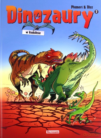 Dinozaury w komiksie (Tom 2) - Arnaud Plumeri [KOMIKS]