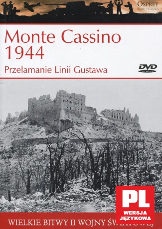 Wielkie Bitwy II Wojny Światowej 23: Monte Cassino 1944 Przełamanie Linii Gustawa [KSIĄŻKA]+[DVD]