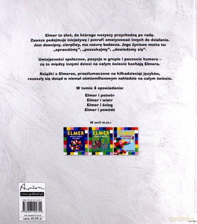 Elmer. Najlepsze przygody - David McKee [KSIĄŻKA]