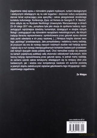 Epos: od Homera do Martina - Bartłomiej Błaszkiewicz, Joanna Godlewicz-Adamiec [KSIĄŻKA]