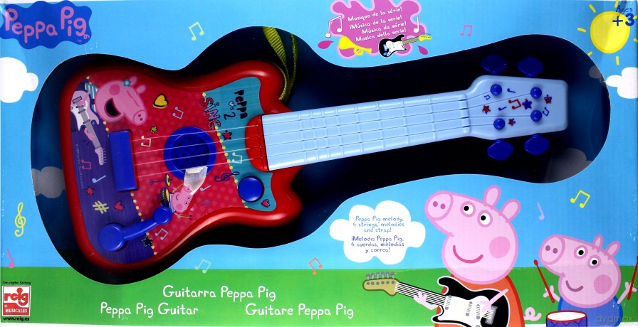 Gitara dla malucha Świnka Peppa