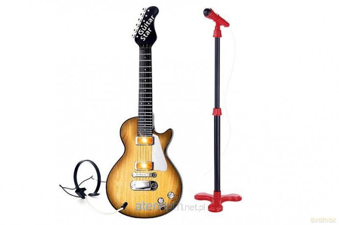 Gitara elektryczna z mikrofonem