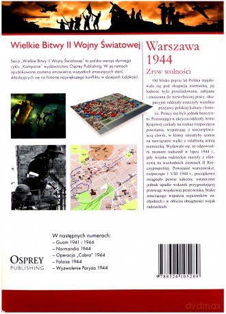 Wielkie Bitwy II Wojny Światowej 31: Warszawa 1944 Zryw wolności [książka]+[DVD]
