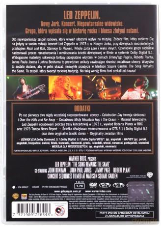 Led Zeppelin: The Song Remains the Same Edycja Specjalna [2DVD]