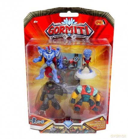 Gormiti - 4-pack z figurek 5 cm [FIGURKA]