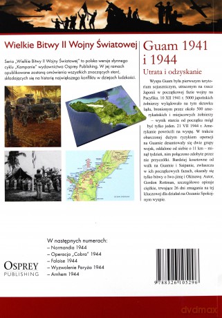 Wielkie Bitwy II Wojny Światowej 32: Guam 1941 i 1944 Utrata i odzyskanie [książka]+[DVD]