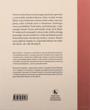 Historia św. Klary - Maria Pawlisz [KSIĄŻKA]