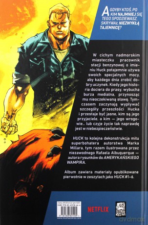 Huck. Prawdziwy Amerykanin - Mark Millar [KOMIKS]