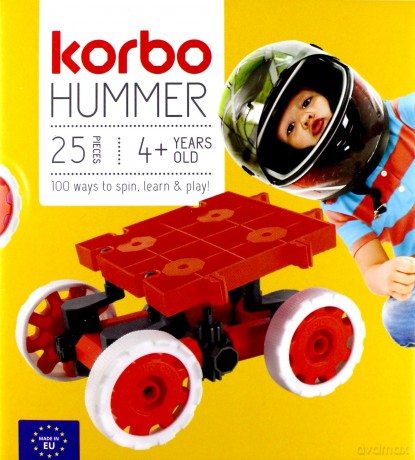 Hummer klocki 25 el czerwone [KLOCKI]