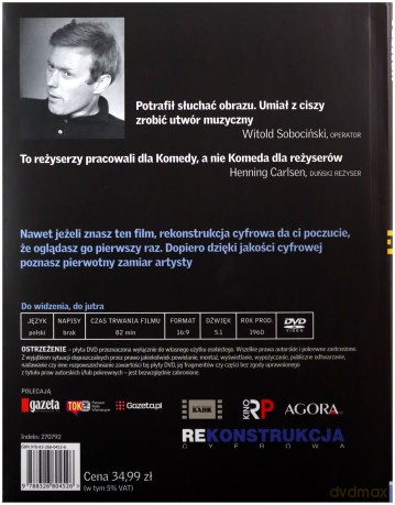 Do widzenia do jutra - Mistrzowie Polskiego Kina (Tom 9) (Krzysztof Komeda) (booklet) [DVD]