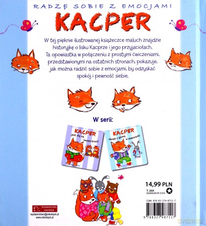 Kacper chodzi z głową w chmurach! - Emilie Beaumont [KSIĄŻKA]
