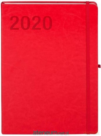Kalendarz 2020 Formalizm A4 Czerwony [KALENDARZ]