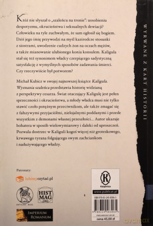 Kaligula. Wyznania szaleńca - Michał Kubicz [KSIĄŻKA]
