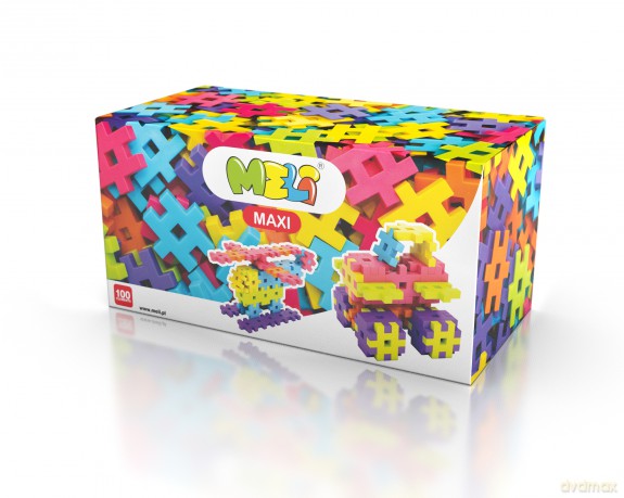 Klocki Meli Maxi 100 [KLOCKI]