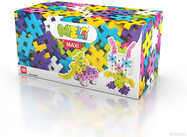 Klocki Meli Maxi Pink 100 [KLOCKI]