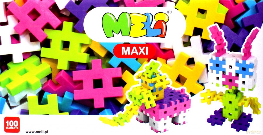 Klocki Meli Maxi Pink 100 [KLOCKI]
