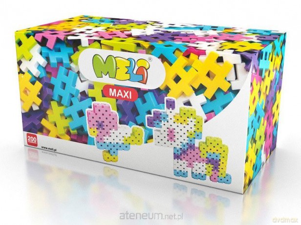 Klocki Meli Maxi Pink 200 [KLOCKI]