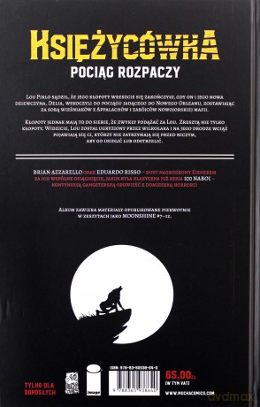 Księżycówka (Tom 2) Pociąg rozpaczy - Brian Azzarello, Eduardo Risso [KOMIKS]