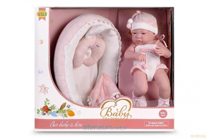 Lalka Baby so lovely z nosidełkiem 31 cm