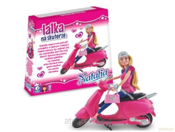 Lalka Natalia ze skuterem 29 cm