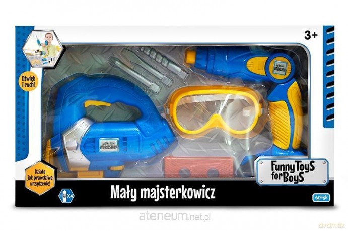 Mały majsterkowicz - Zestaw narzędzi z wyrzynarką