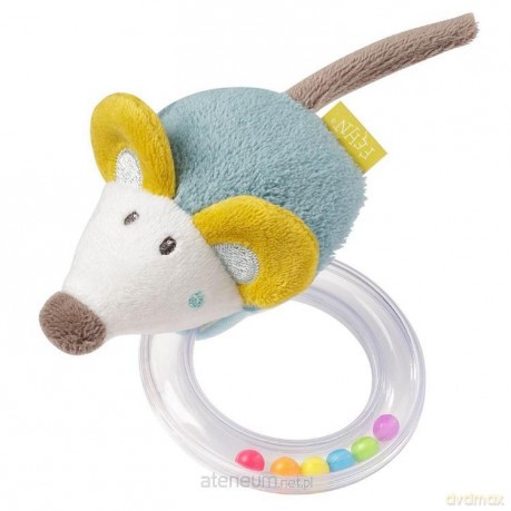 Maskotka z grzechotką Myszka 13 cm