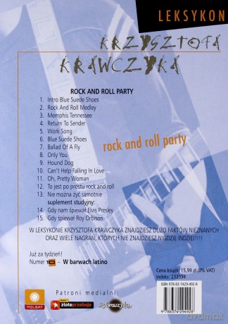 Leksykon Krzysztofa Krawczyka 09: Rock and roll party [CD]+[książka]