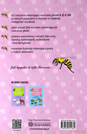 Obrazkowe ćwiczenia logopedyczne dla przedszkolaków. S, z, c, dz - Barbara Czarnik [KSIĄŻKA]