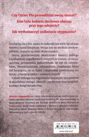 Ojciec Pio i jego 3 tajemnice - Stefano Campanella [KSIĄŻKA]