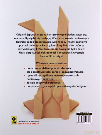 Origami. Sztuka składania papieru - Florence Sekade [KSIĄŻKA]