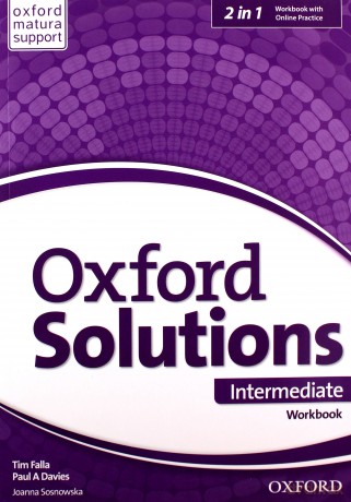 Oxford Solutions Intermediate ćwiczenie+Online - Tim Falla, Paul A. Davies, Joanna Sosnowska [KSIĄŻKA]