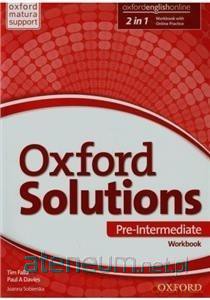 Oxford Solutions Pre-Intermediate ćwiczenie+Online - Tim Falla, Paul A. Davies, Joanna Sobierska [KSIĄŻKA]