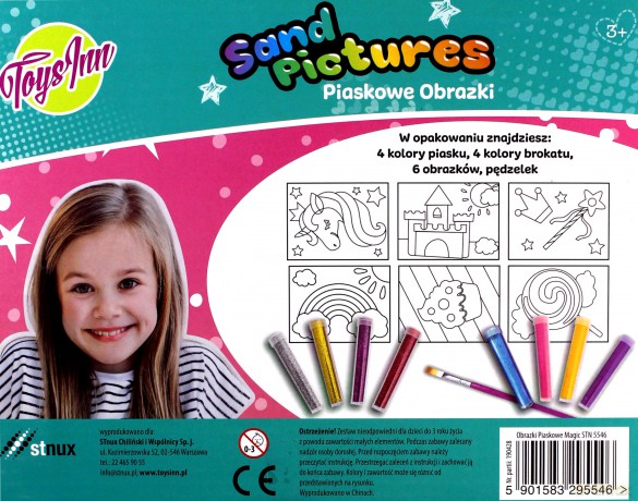 Piaskowe obrazki Magic