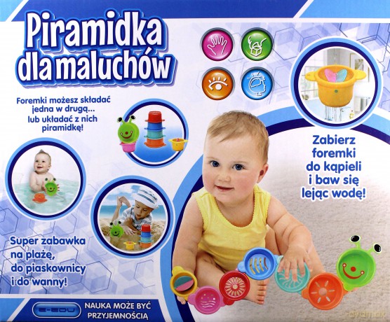 Piramidka dla malucha E-edu E