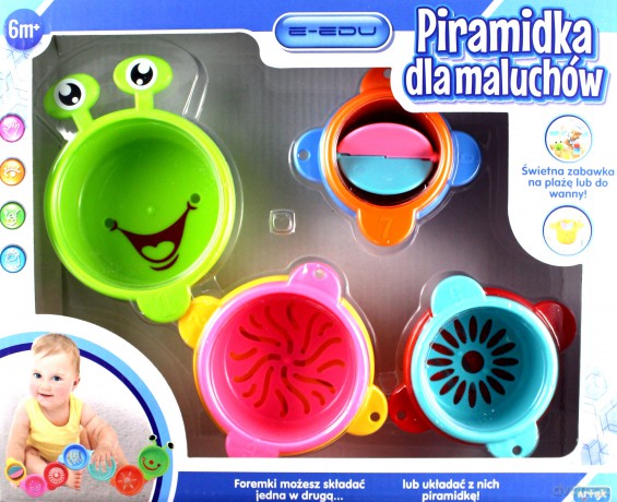 Piramidka dla malucha E-edu E