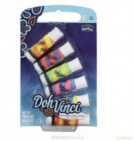 Playdoh DohVinci 6 - pak tęczowy