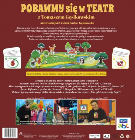 Pobawmy się w teatr z Tomaszem Gęsikowskim [GRA]