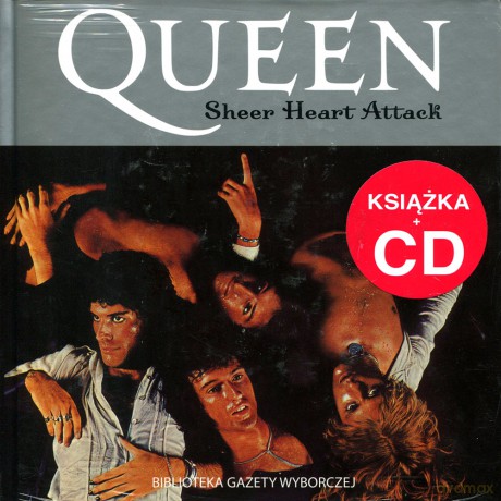 Queen Tom 04: Sheer heart attack [książka]+[CD]