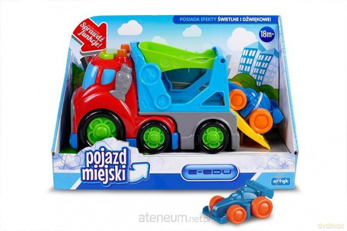 Pojazd miejski - Laweta z autkiem