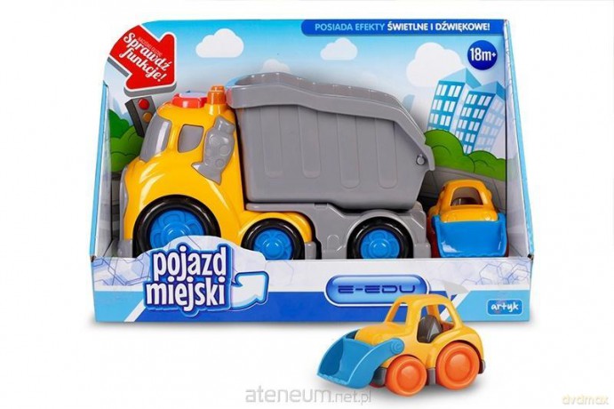 Pojazd miejski - Wywrotka ze spychaczem