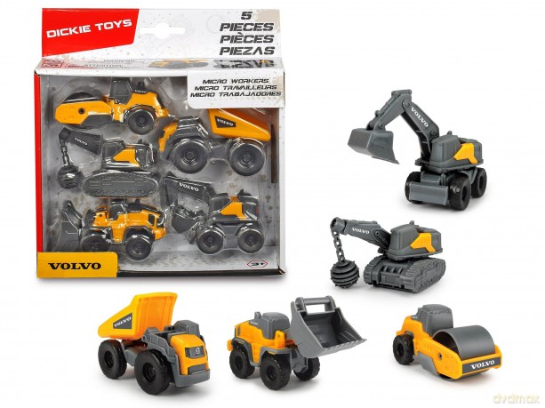 Pojazdy budowlane Volvo 5-pak