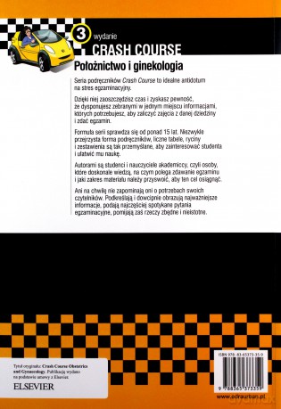 Położnictwo i ginekologia Crash Course - C. Onwere, H.N. Vakharia [KSIĄŻKA]