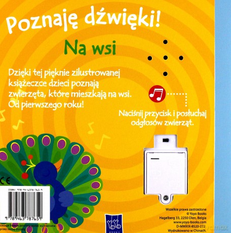 Poznaję dźwięki! Na wsi [KSIĄŻKA]