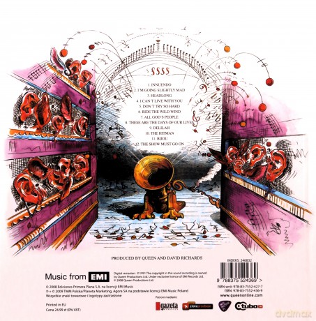 Queen Tom 09: Innuendo [książka]+[CD]