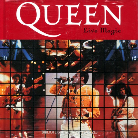 Queen Tom 10: Live magic [książka]+[CD]