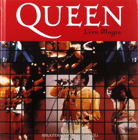 Queen Tom 10: Live magic [książka]+[CD]