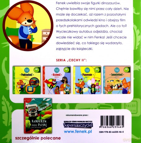 Przygody Fenka. Punktualność [KSIĄŻKA]