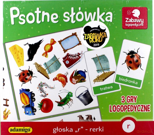 Psotne słówka - Głoska R - Rerki [GRA]