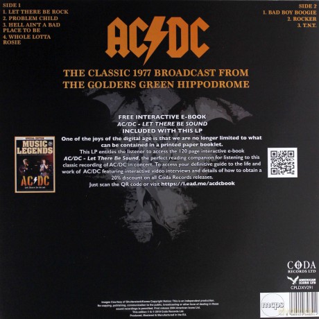 AC/DC: Problem Child - The Legendary Hippodrome Concert (Orange) [Winyl]